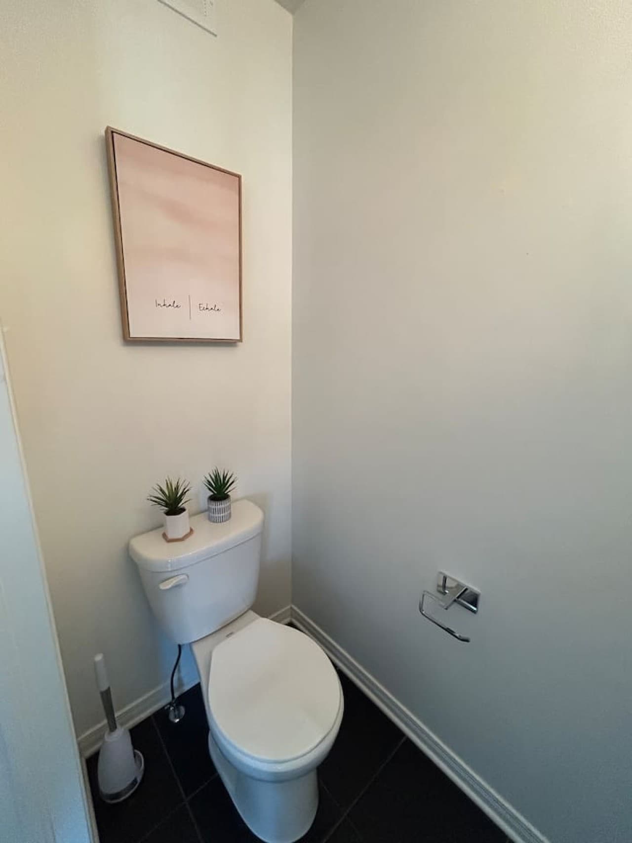 Main level half bath