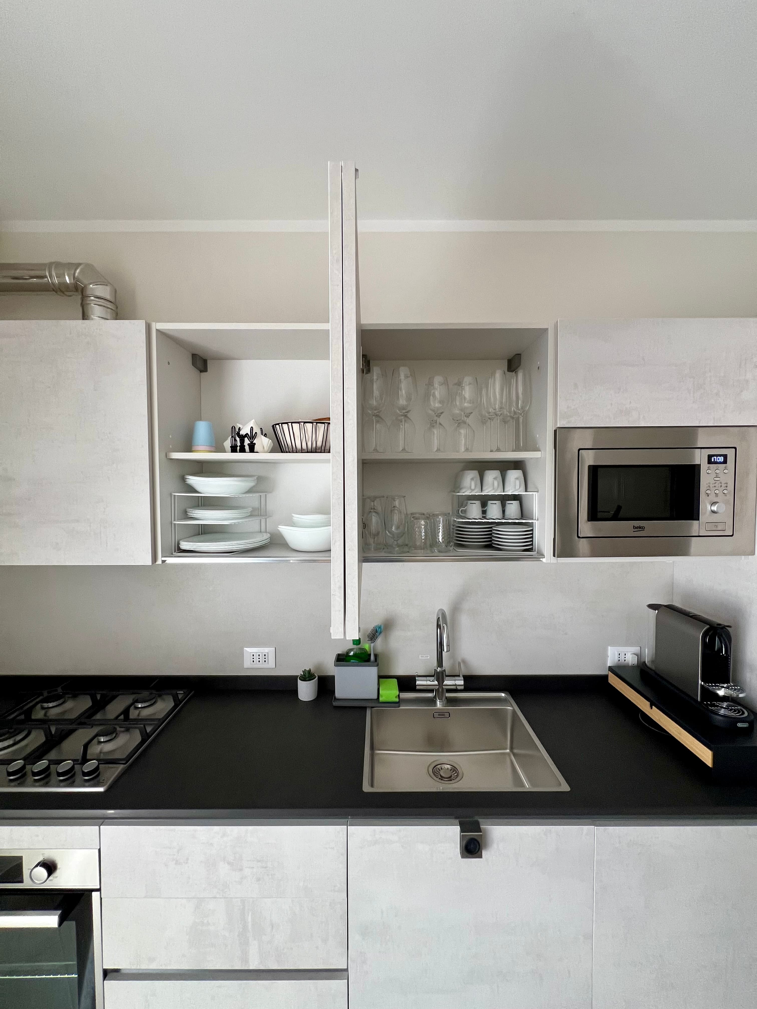 Kitchen Open Cuboards