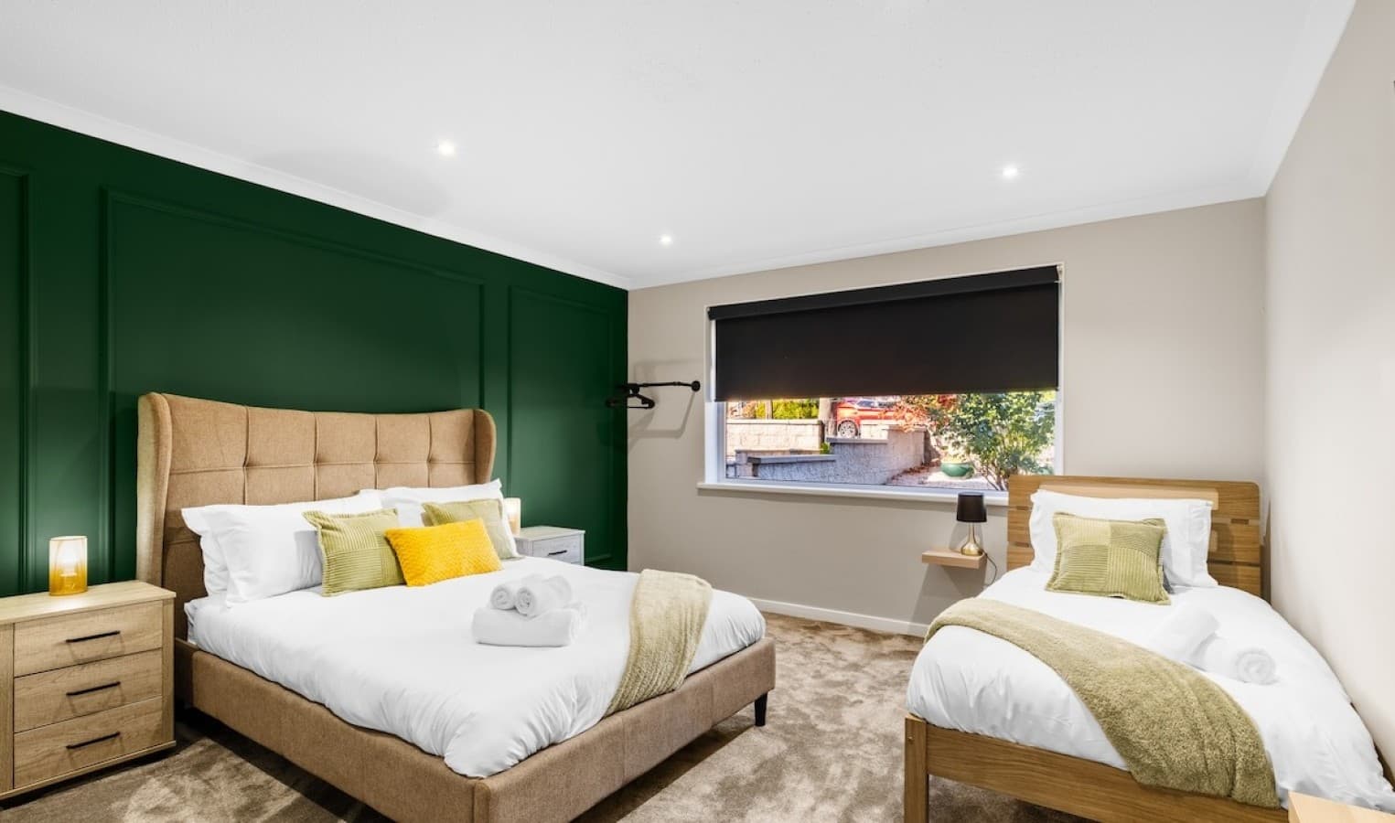 Living room with Smart TV