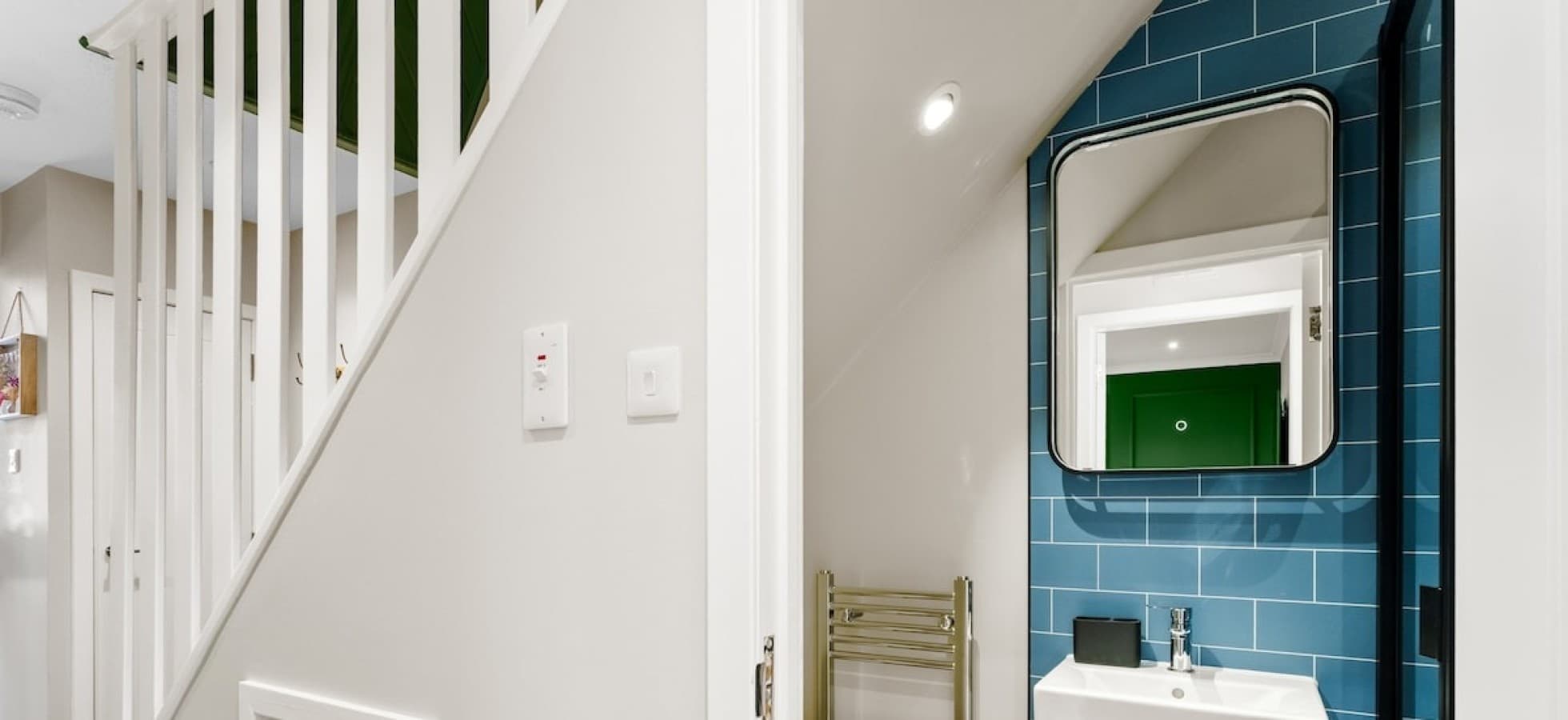 Landing and bathroom