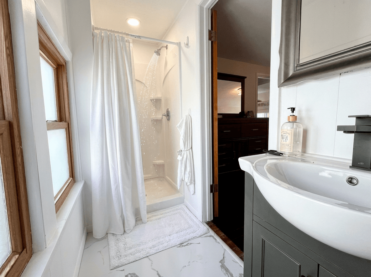 Full primary on-suite bathroom