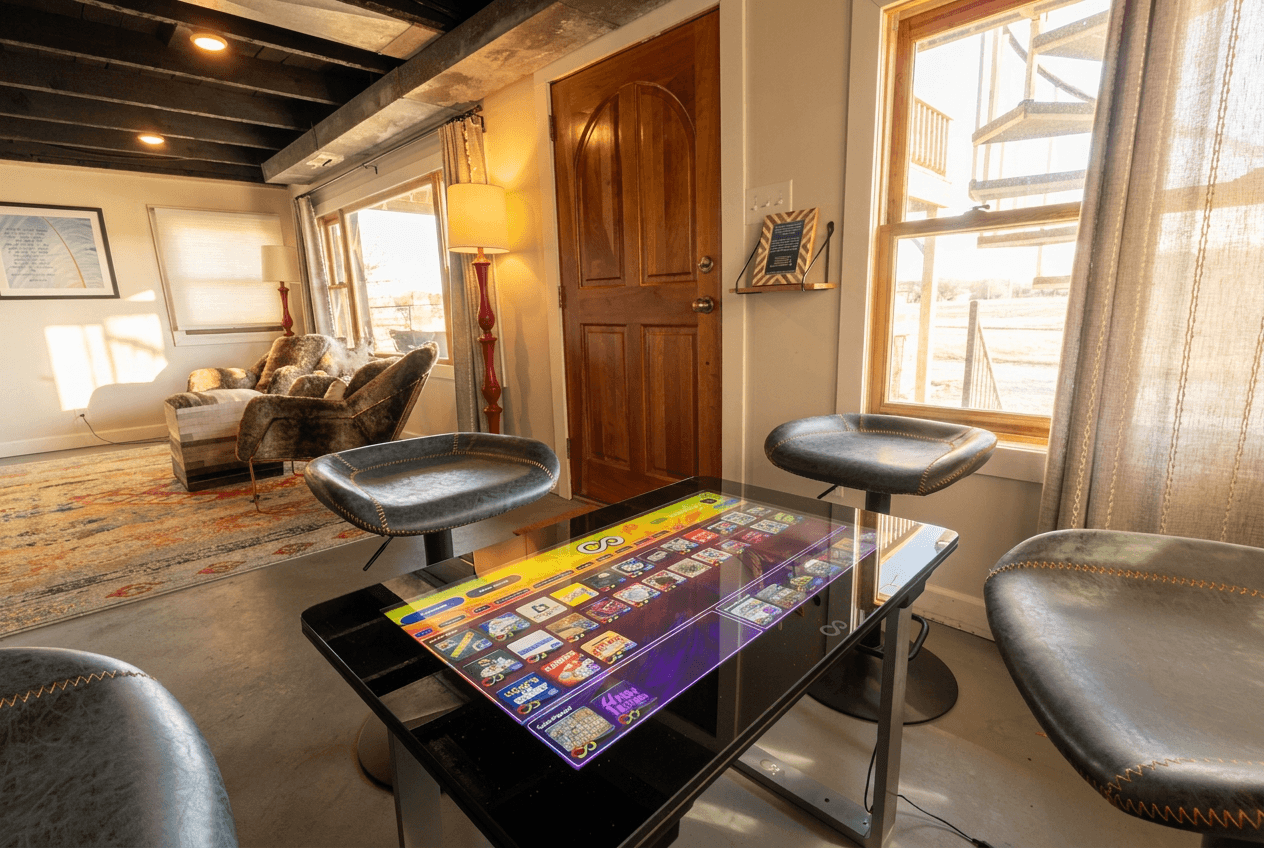 Infinity digital game table. Hours of fun for all ages!