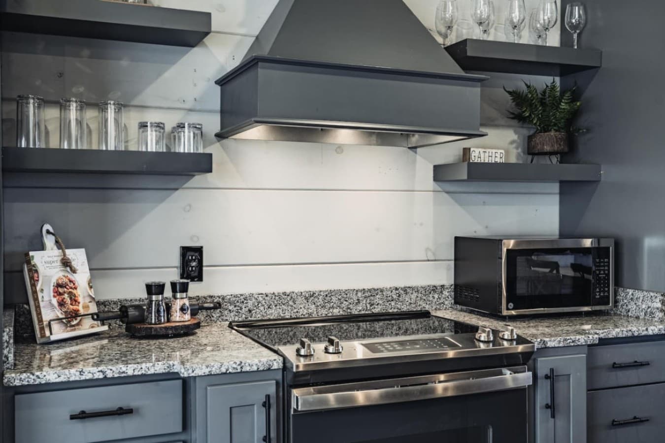 Wonderfully updated kitchen with all GE appliances