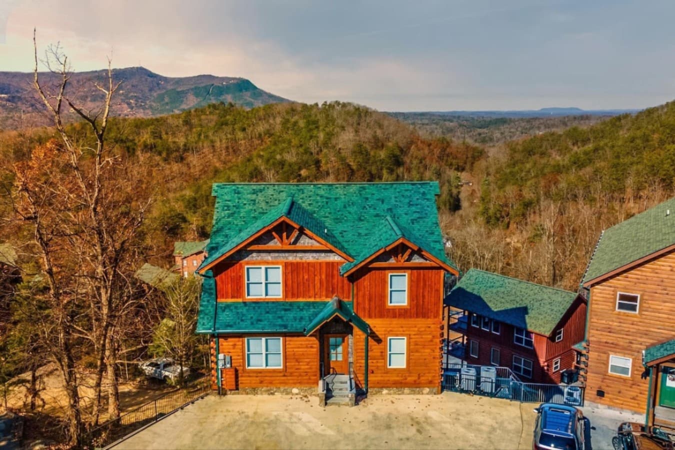 Mountain Views from every level of the home!