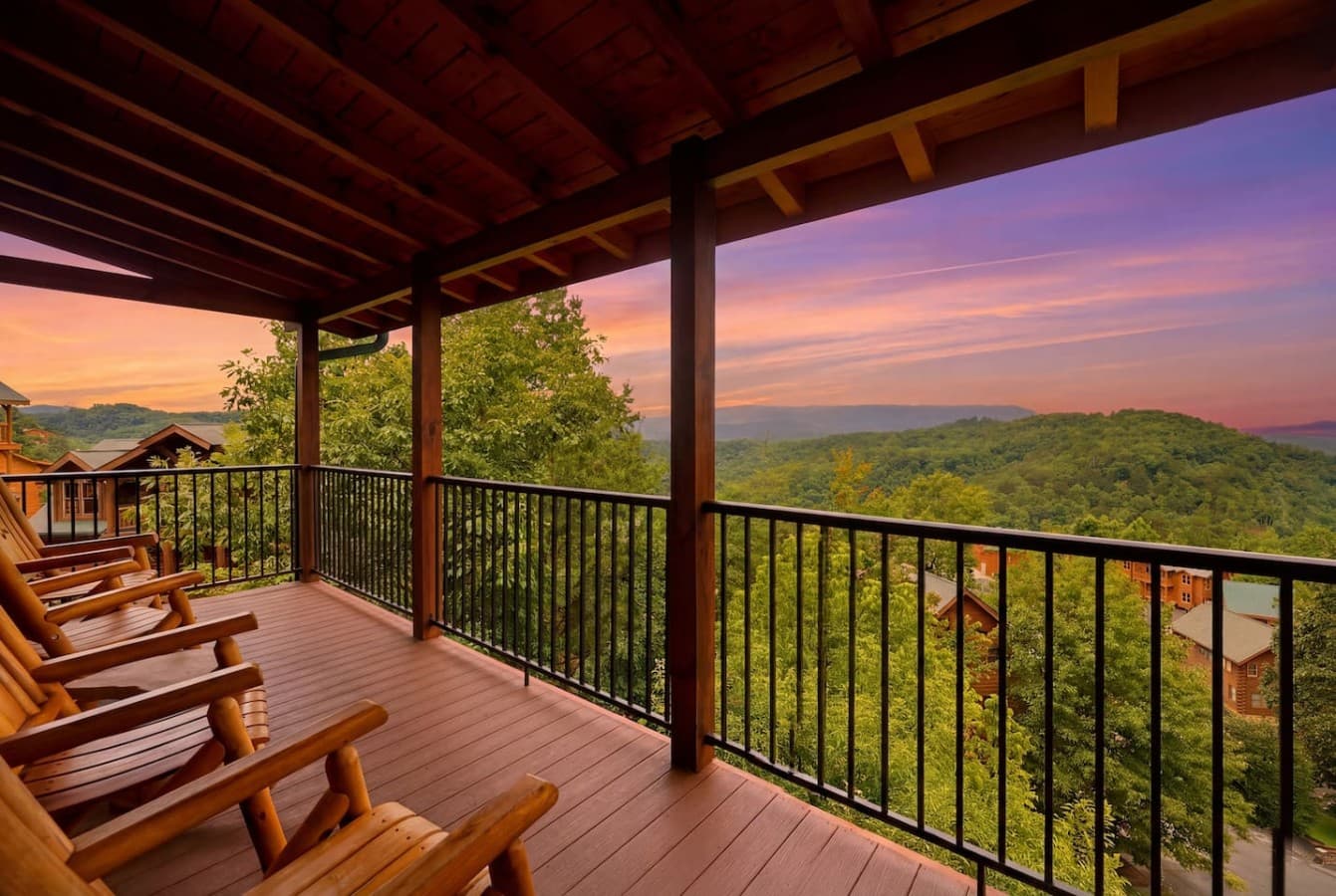 Breath-taking views at sunrise and sunset