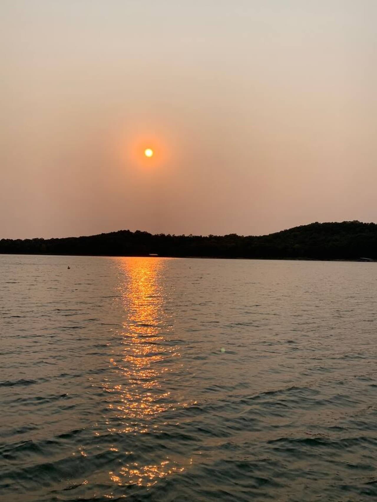 Boat ride in the sunset
