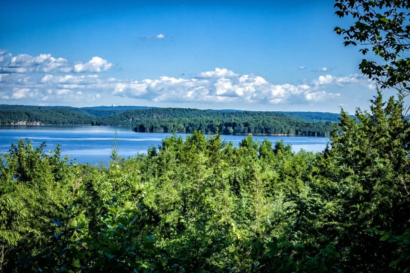 View from deck