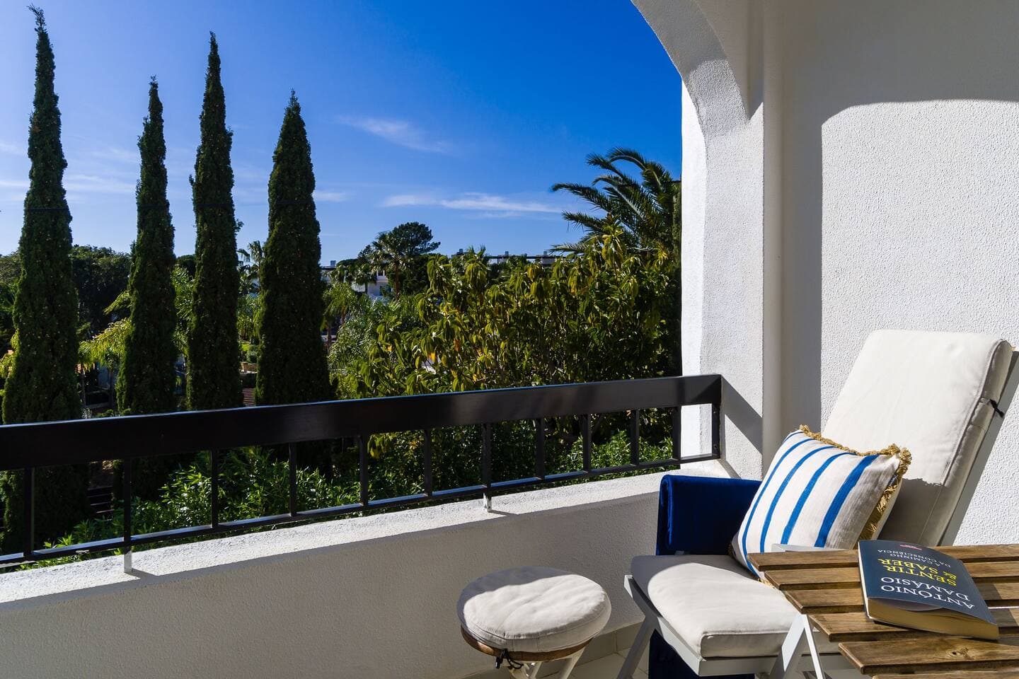 View from the masters bedroom balcony on the 1st floor. 