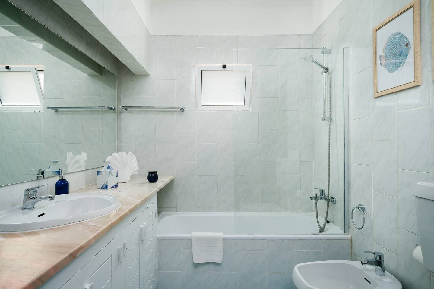 Master bedroom's bathroom