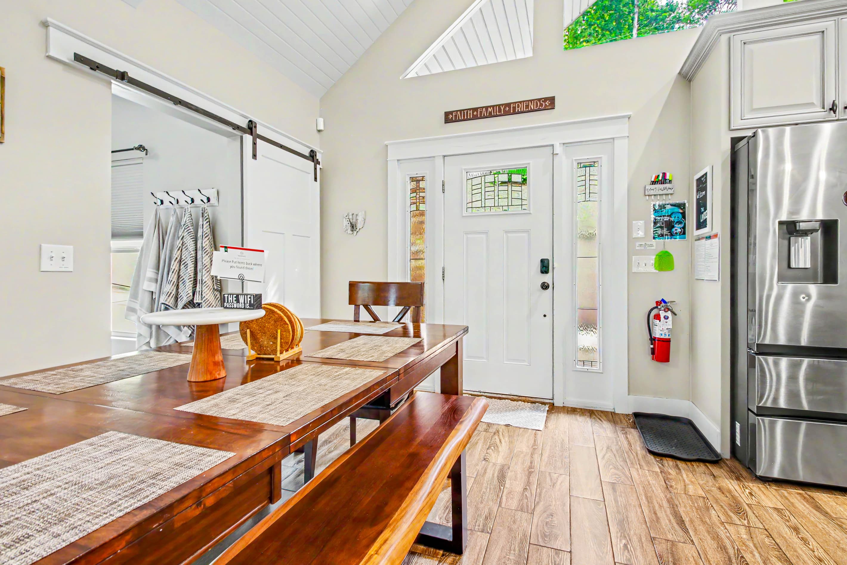 Dining area