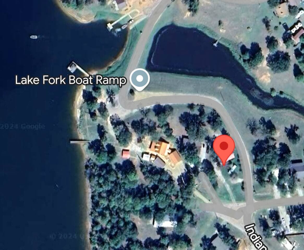 Over head view of location