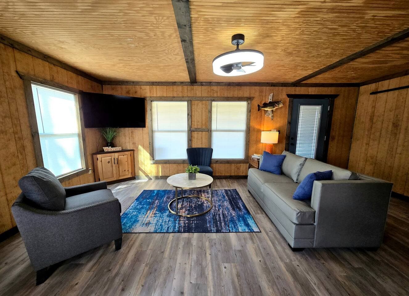 Living area from kitchen