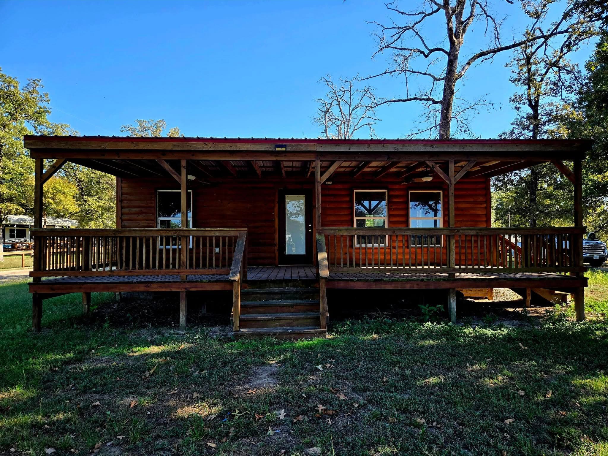 Front of cabin