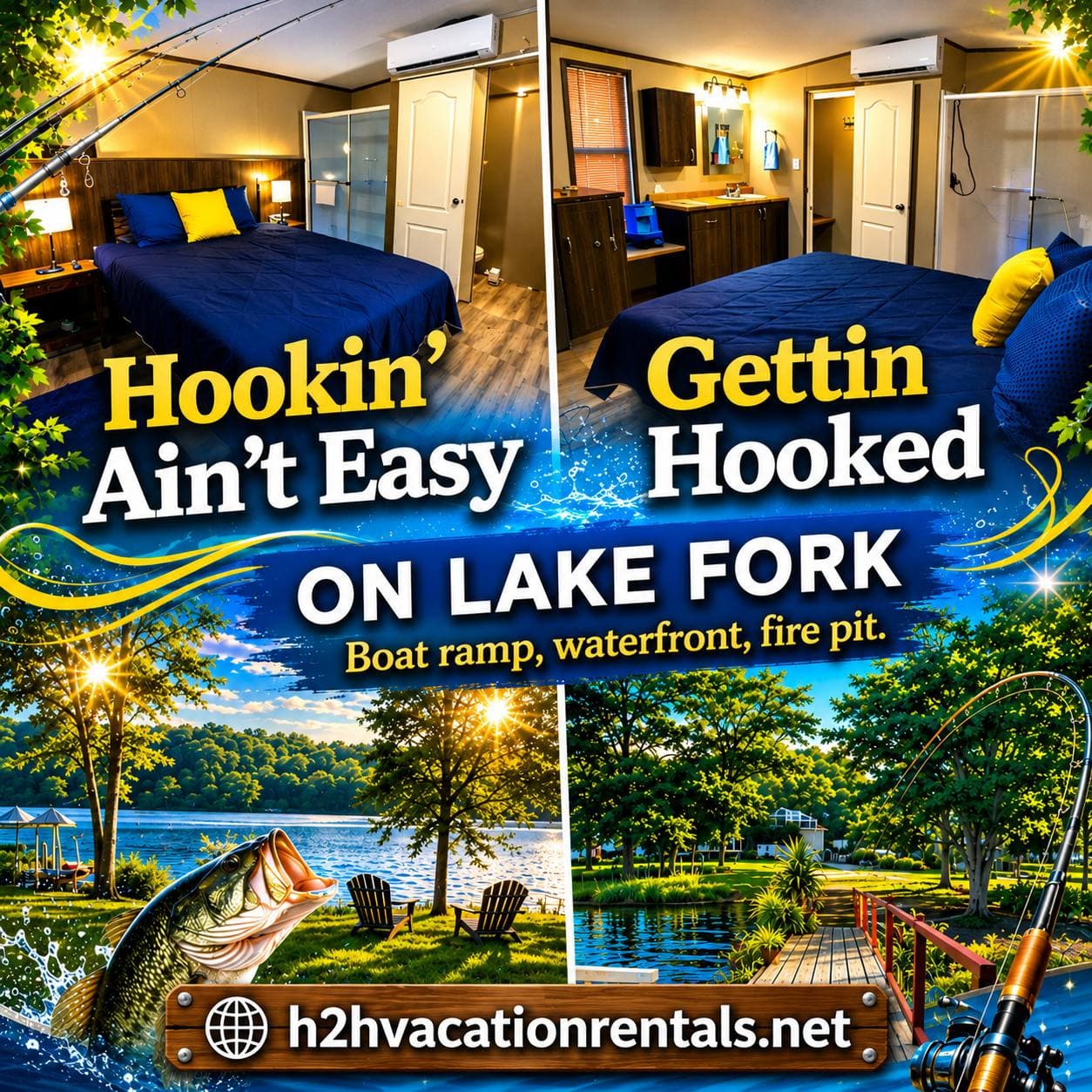 Welcome to Hookin on Lake Fork - Quitman, Tx