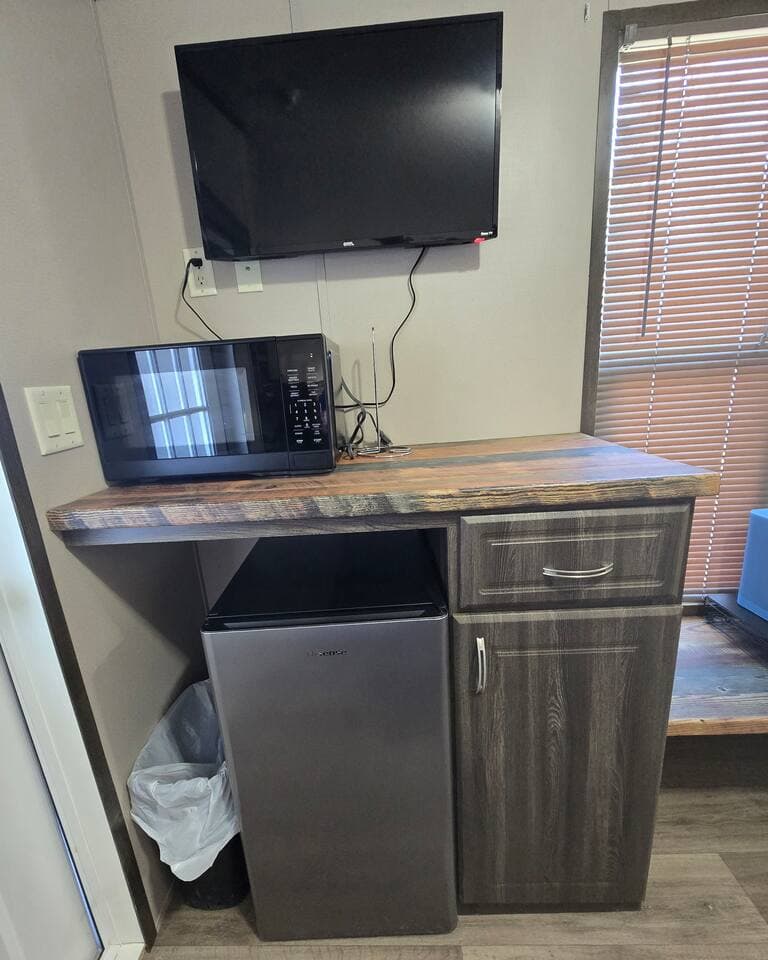 Kitchenette in hotel style rooms