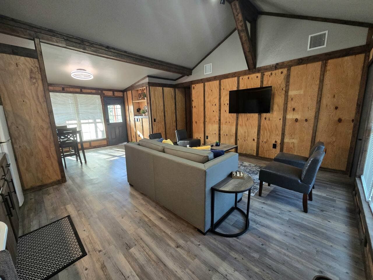 Living room from the kitchen