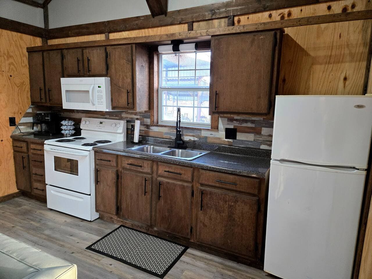 Kitchen in main cabin