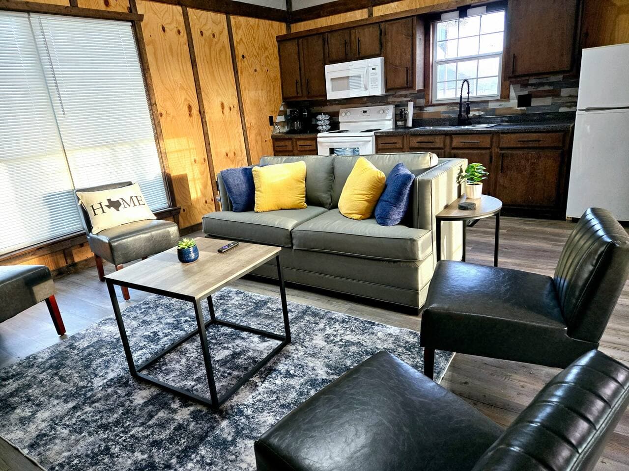 Living room in main cabin