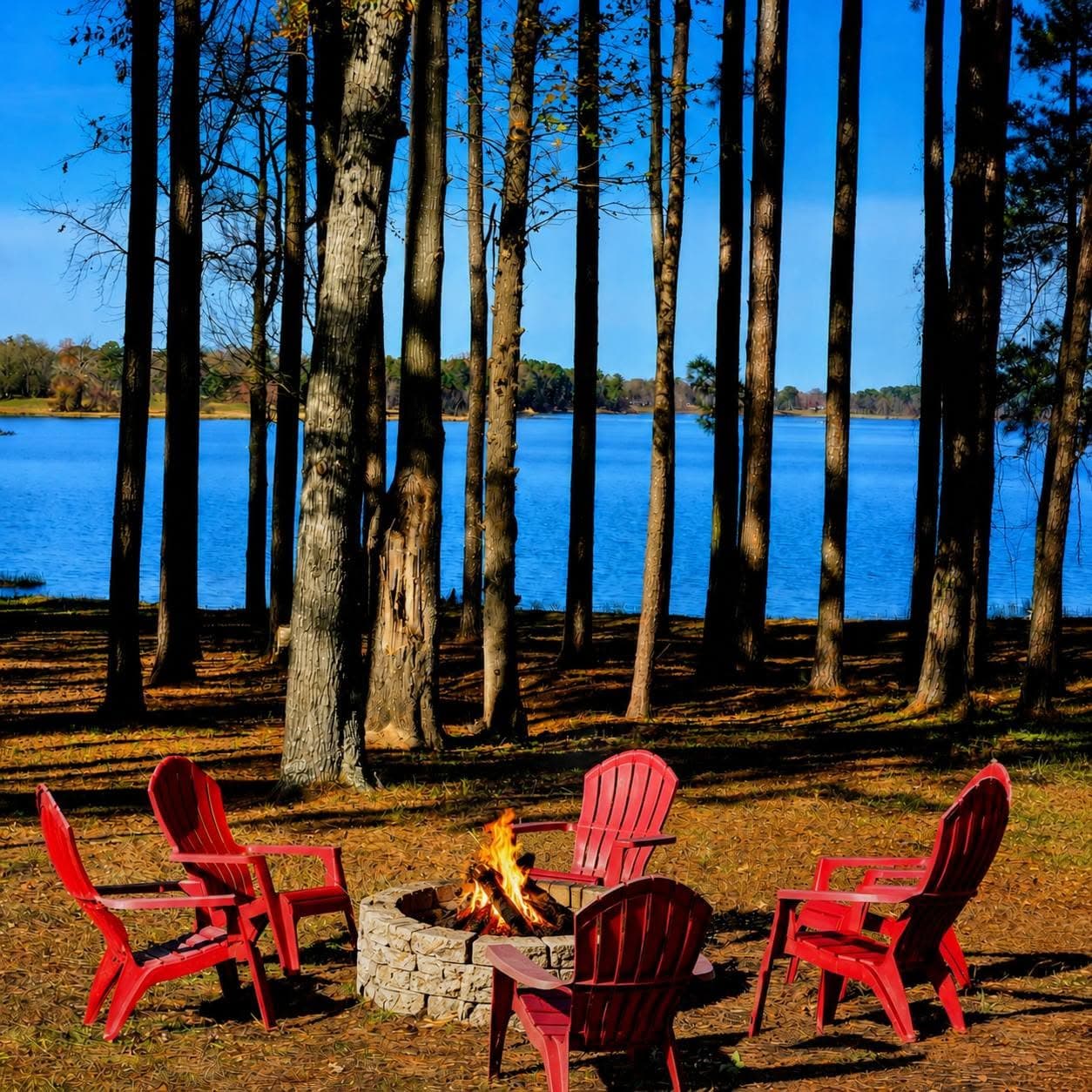 Waterfront Firepit