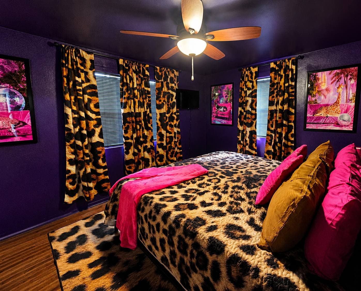 Bedroom 1 with smart TV