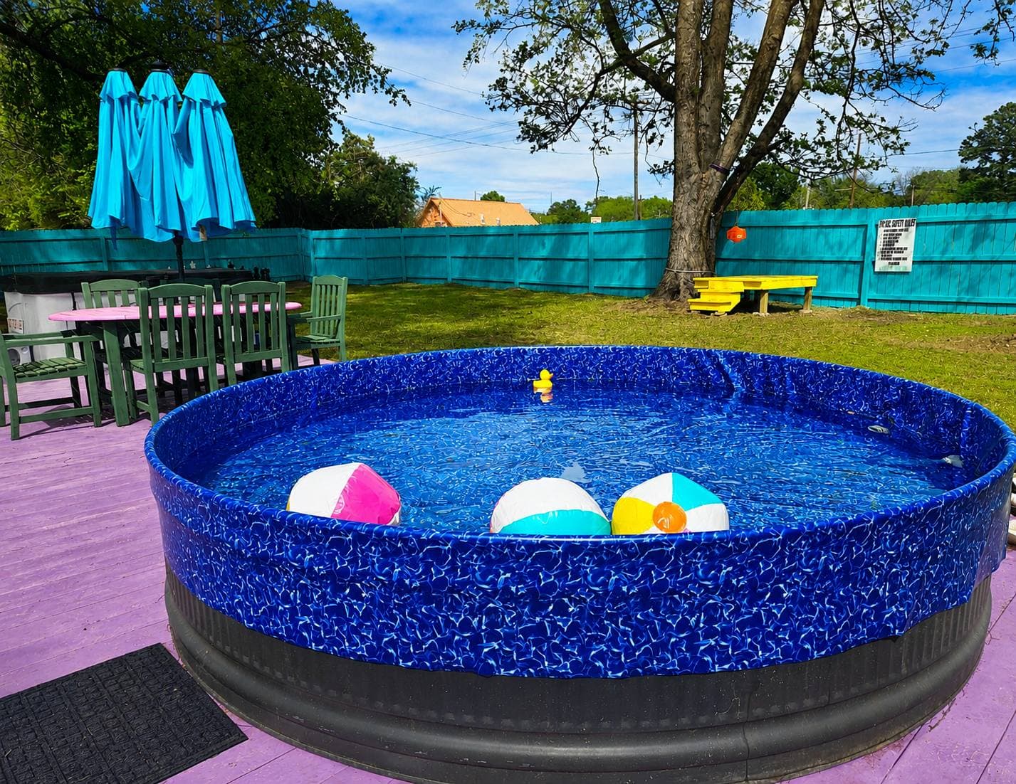 Stock tank pool