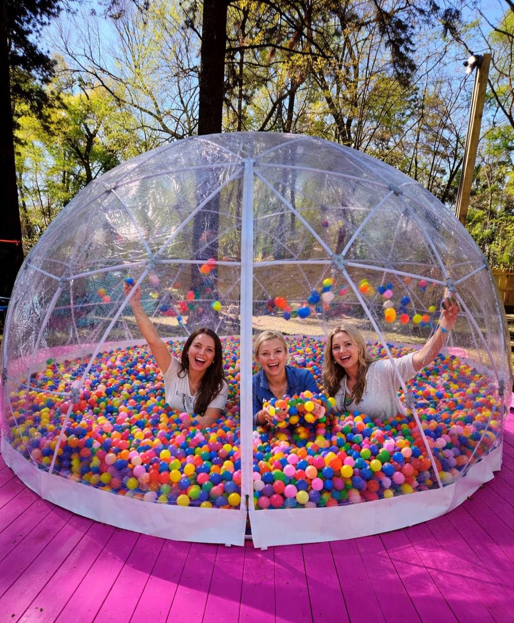Dome ballpit
