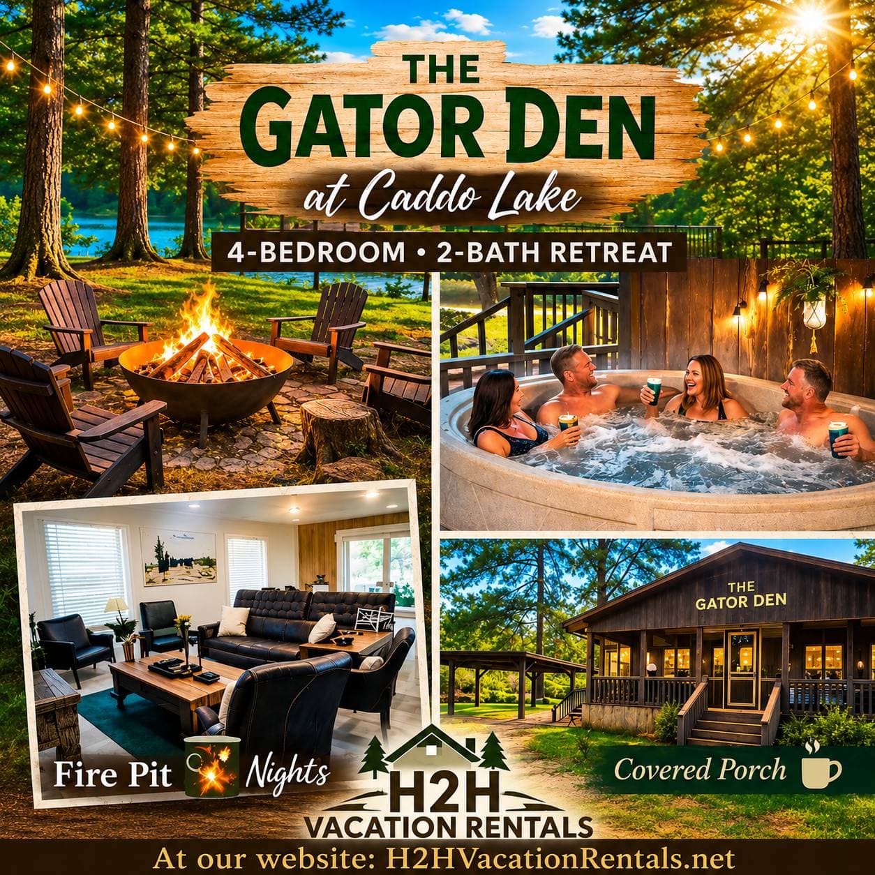 Welcome to The Gator Den - Caddo Lake - Karnack, Tx 