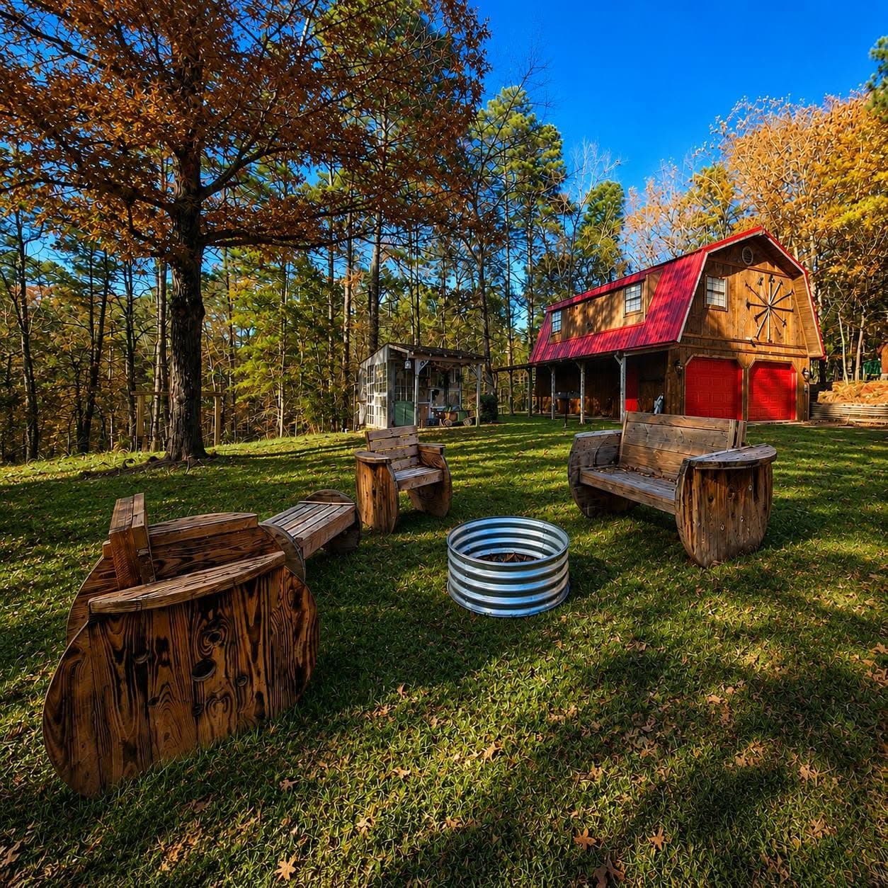 Rustic Retreat near Lake O the Pines