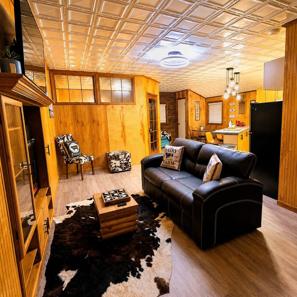 Living Area with open floor plan