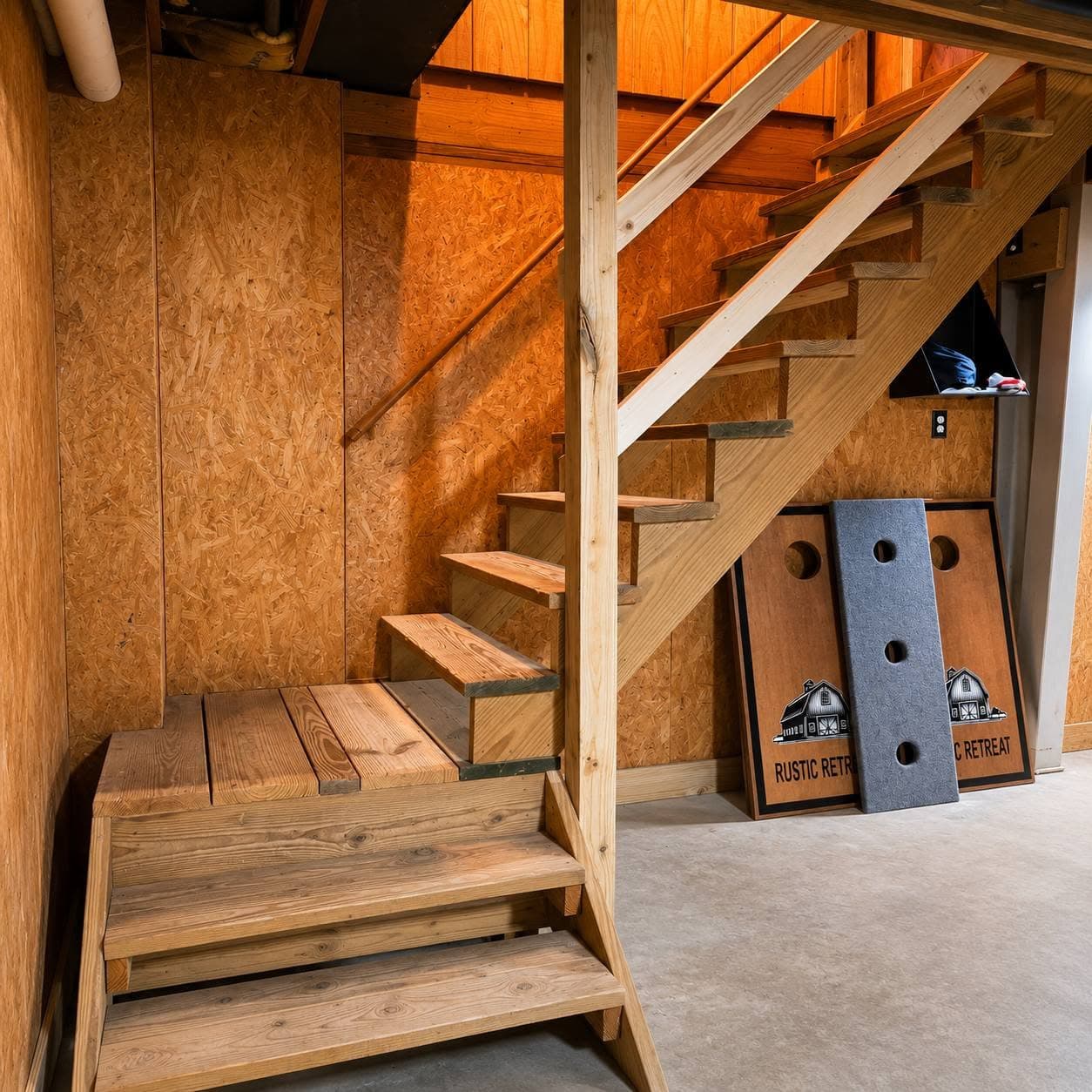 Stairs are Required to Access the Living Area