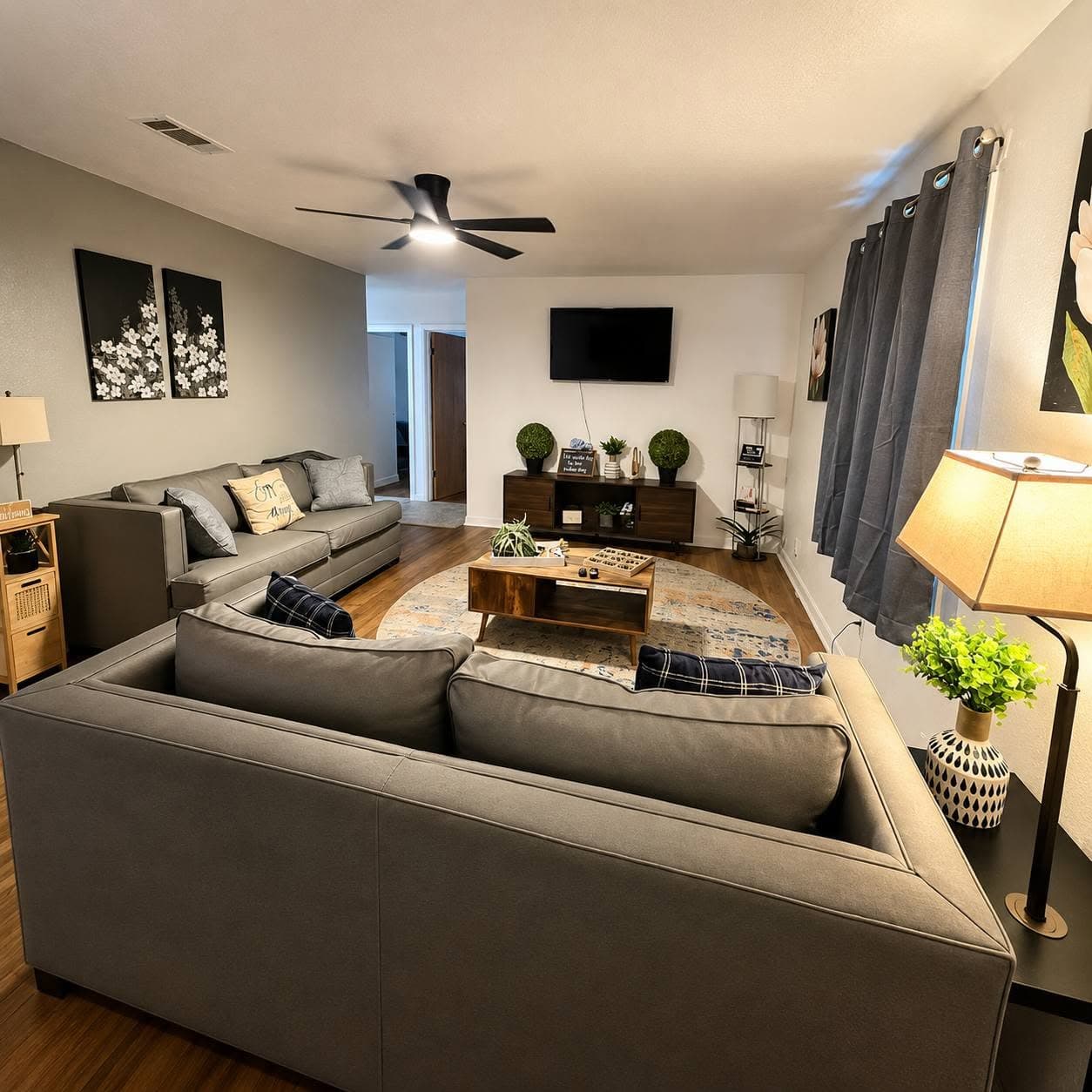 Living Area from Front Door