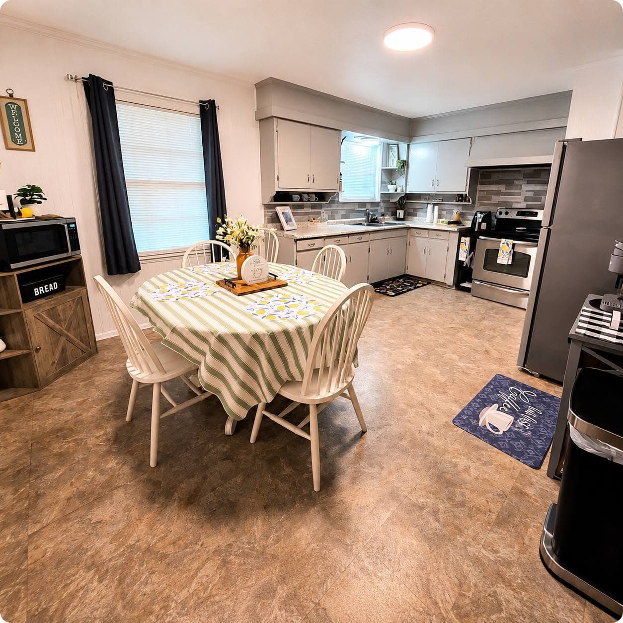 Dining Area Attached to Kitchen