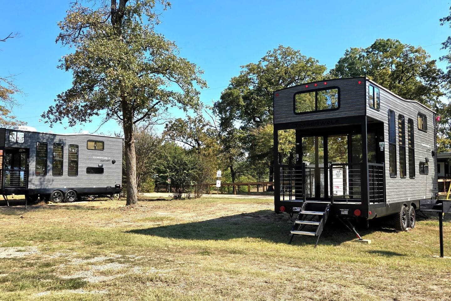 2 identical campers