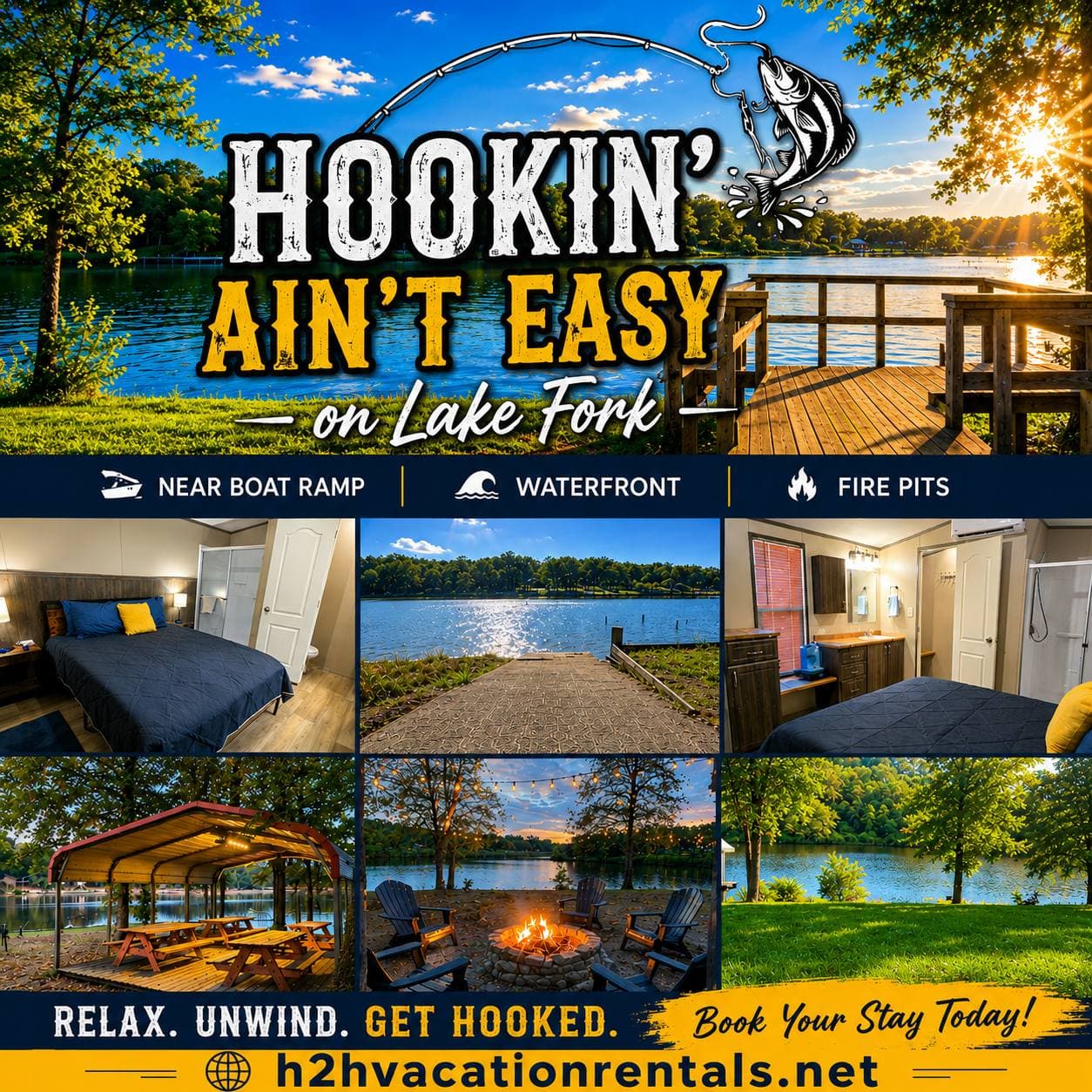 Welcome to Hookin Ain't Easy - Lake Fork - Quitman, Tx