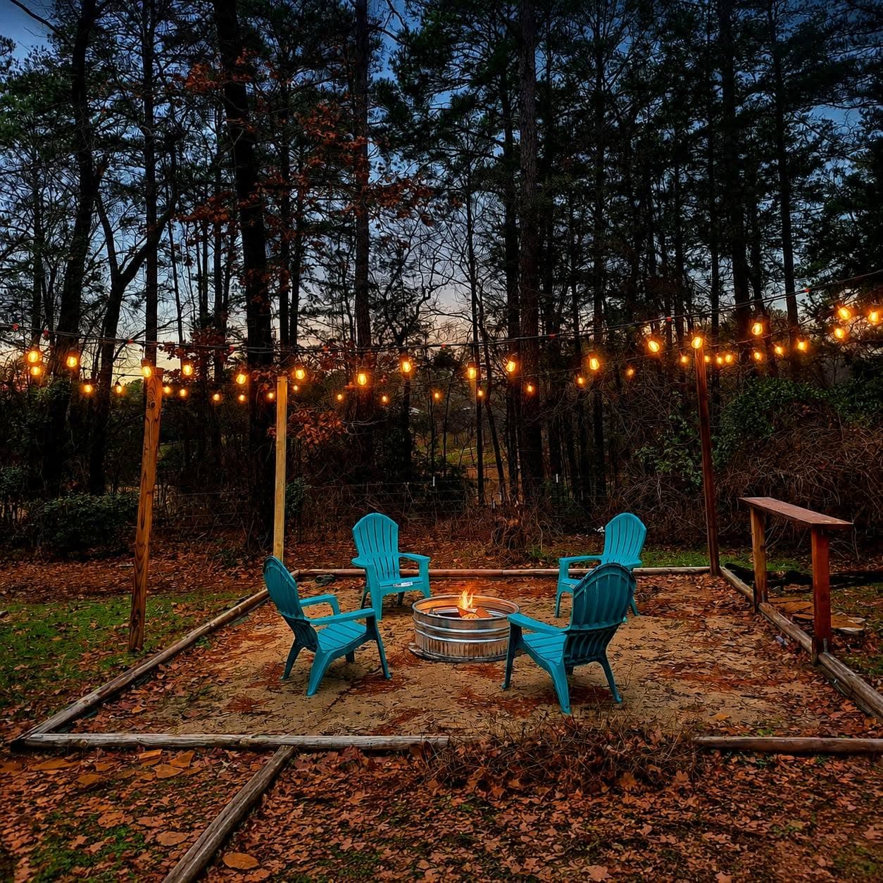 Firepit we do NOT provide Firewood