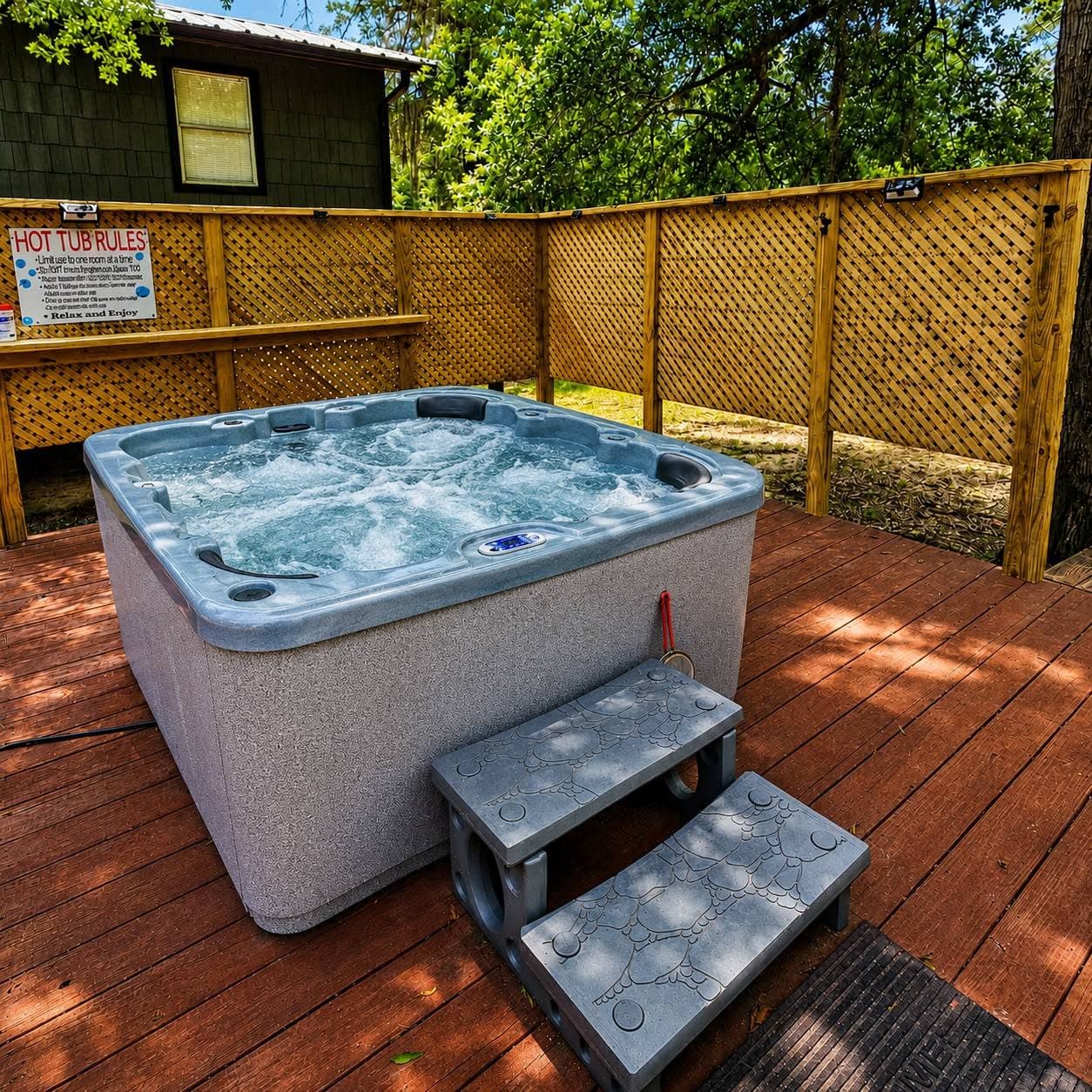 Private Hot Tub for Guest use