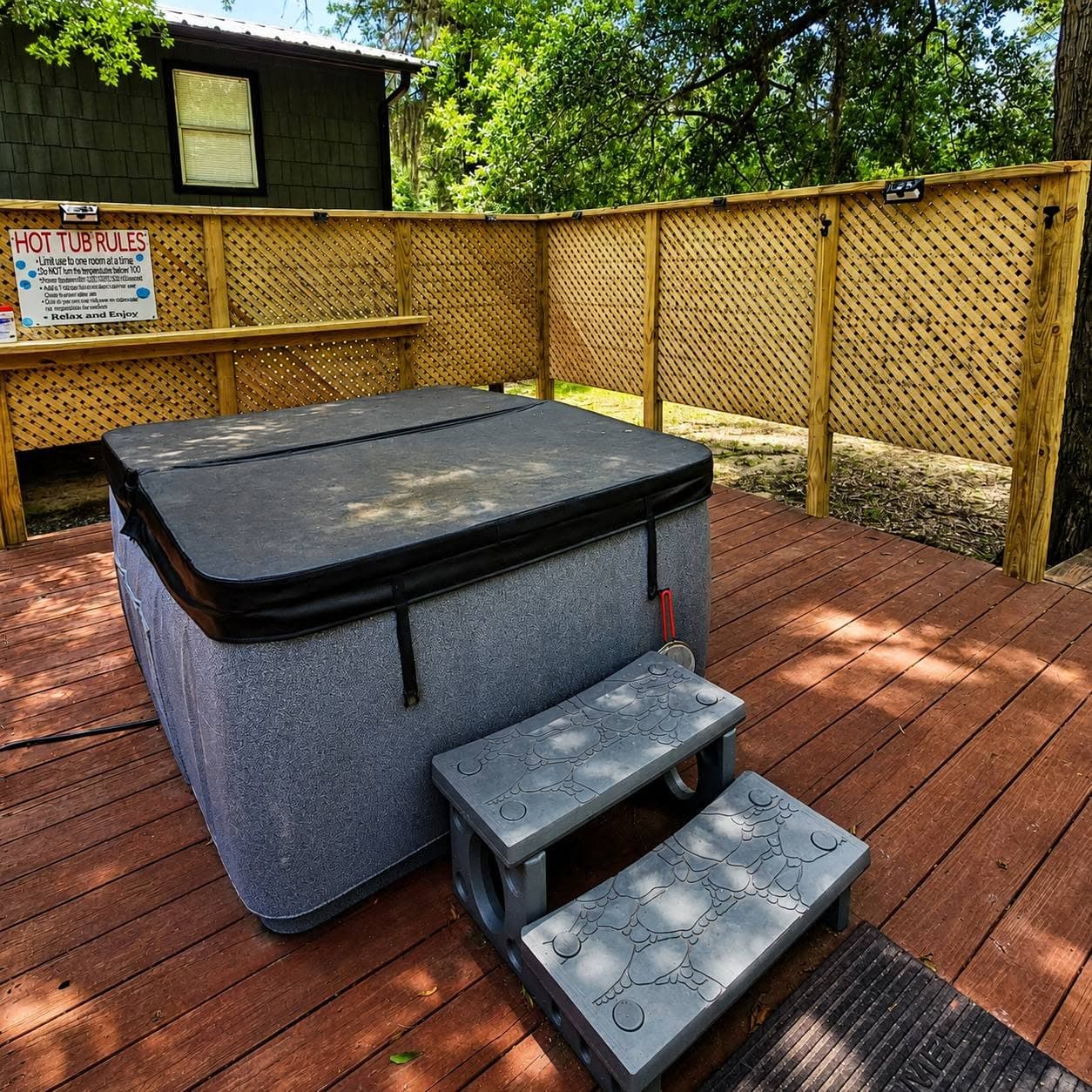 Hot Tub on Deck