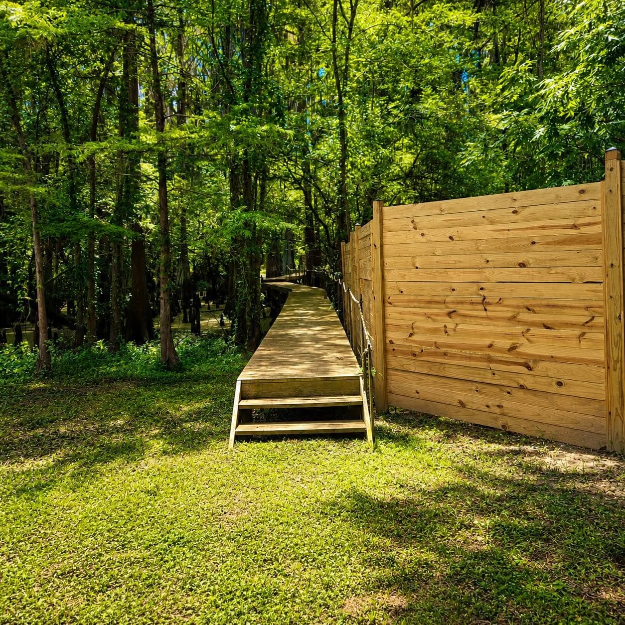 Private Nature Dock for Guests