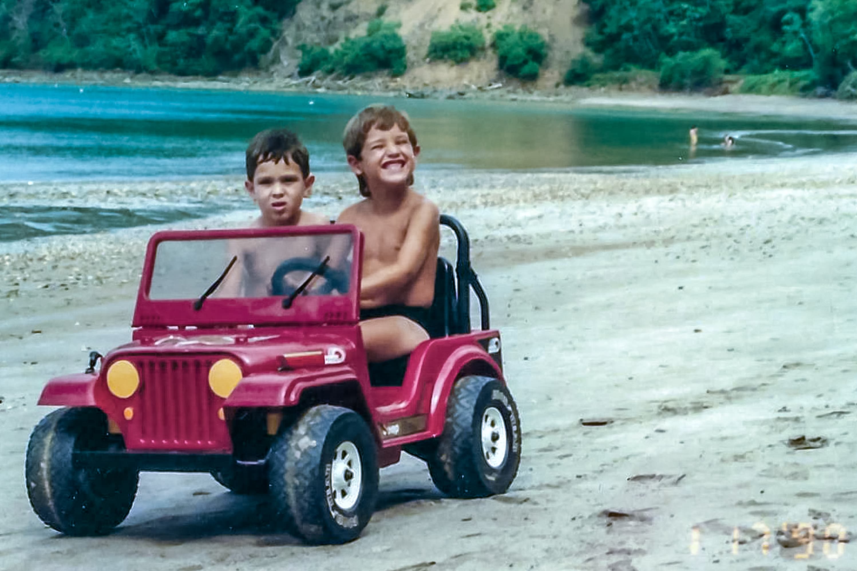 1990 Ride in the sand Playa Mantas