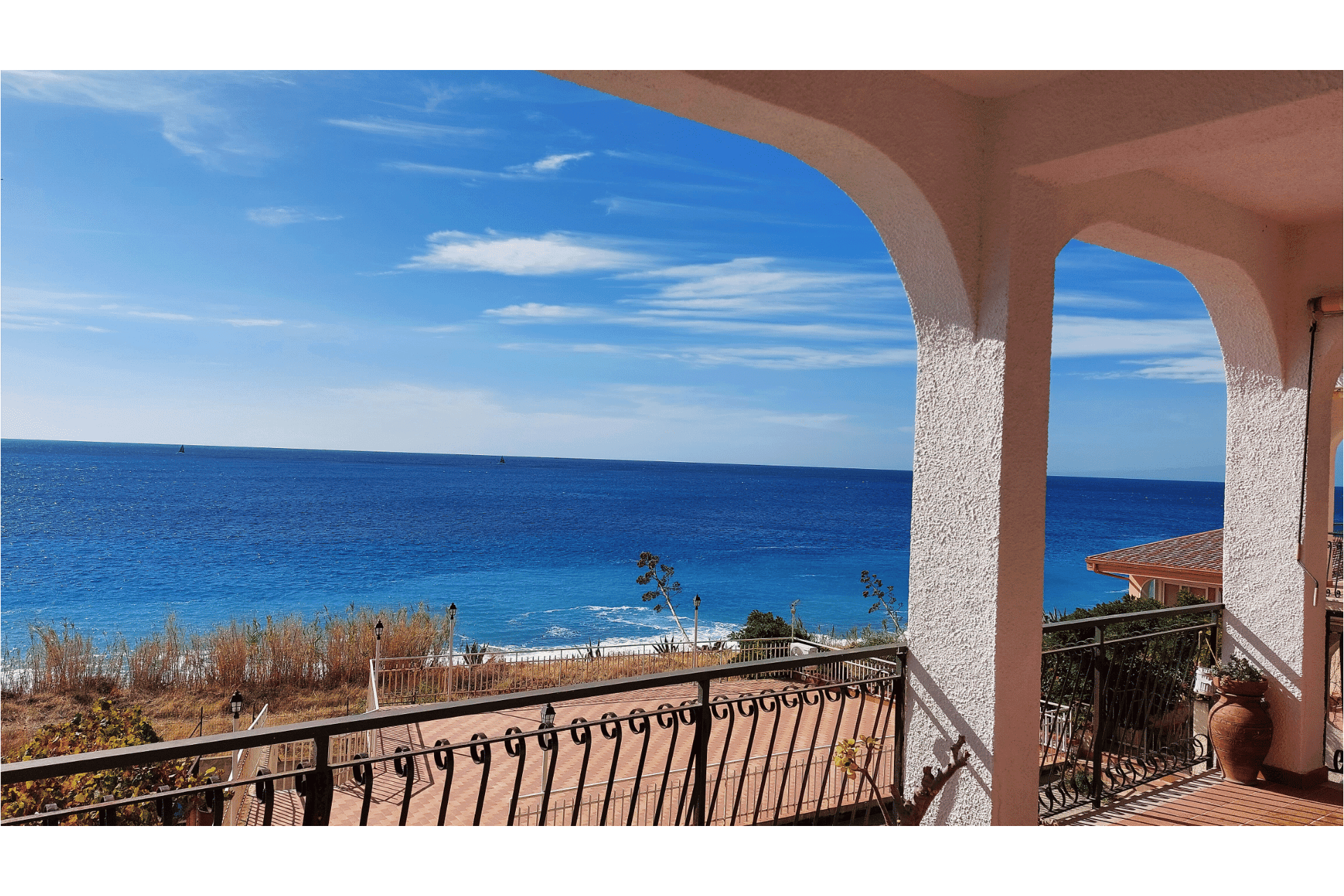 Corallo Blu terrace view
