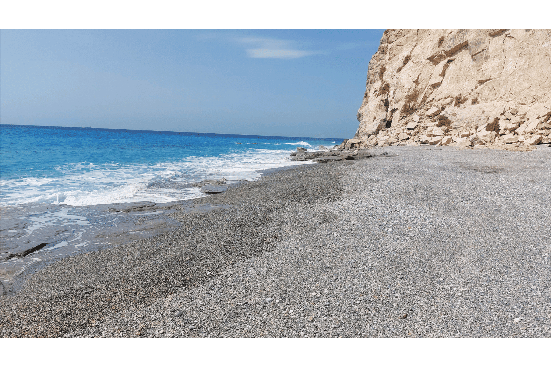 Winter beach Riaci Capo