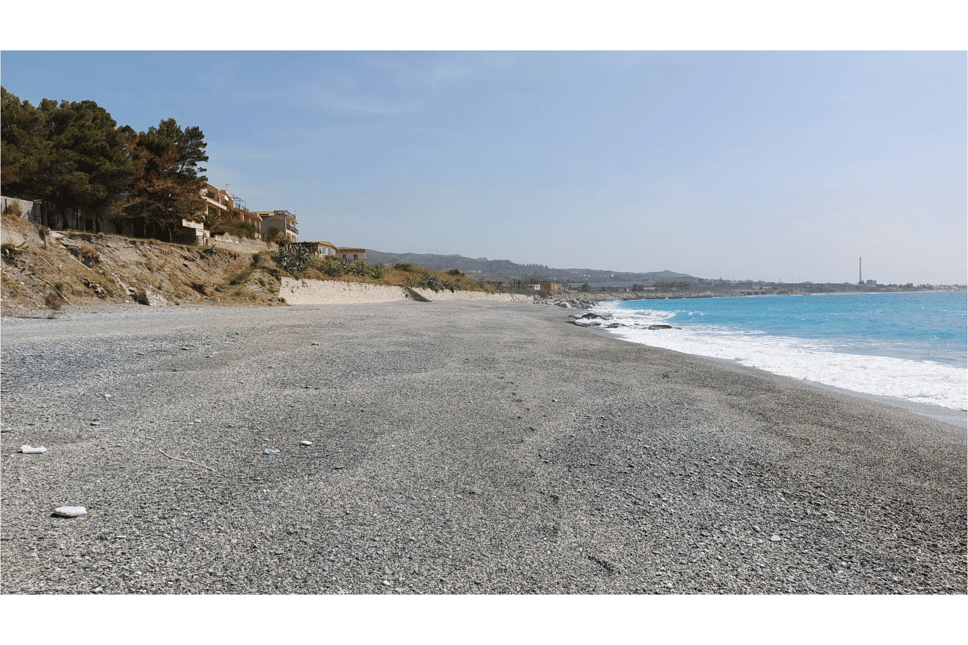 Beach in winter