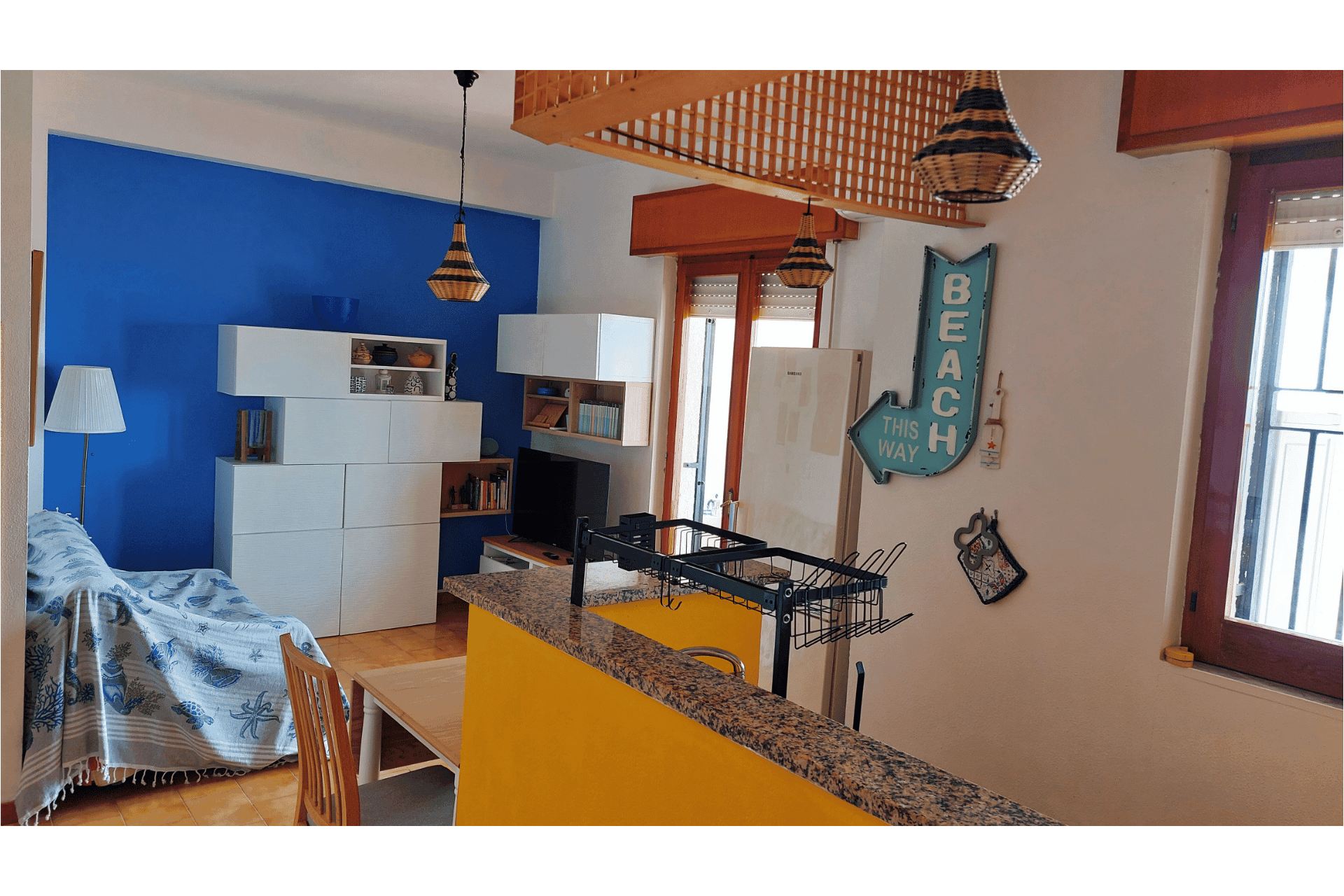 Living Room Corallo Blu