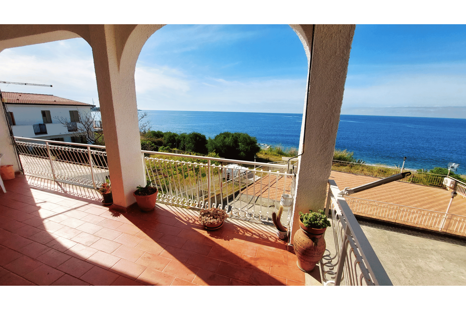 Corallo Blu terrace view