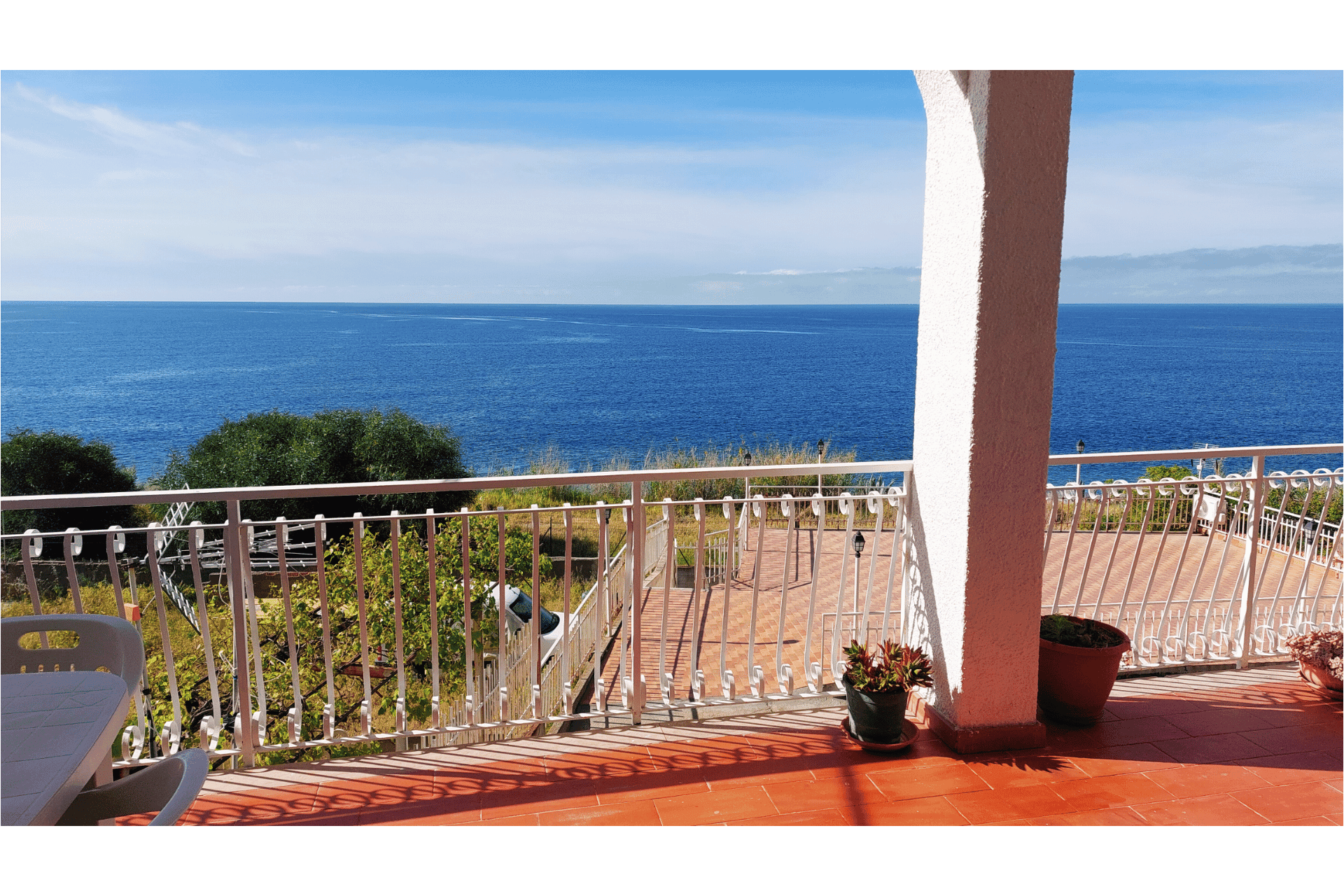 Corallo Blu terrace view