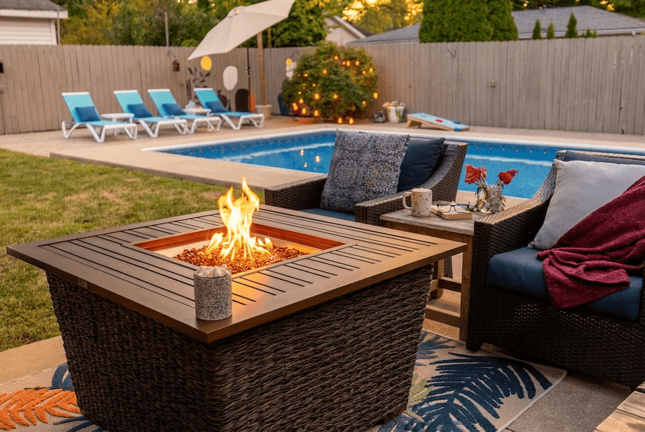 Fire-table | Propane provided