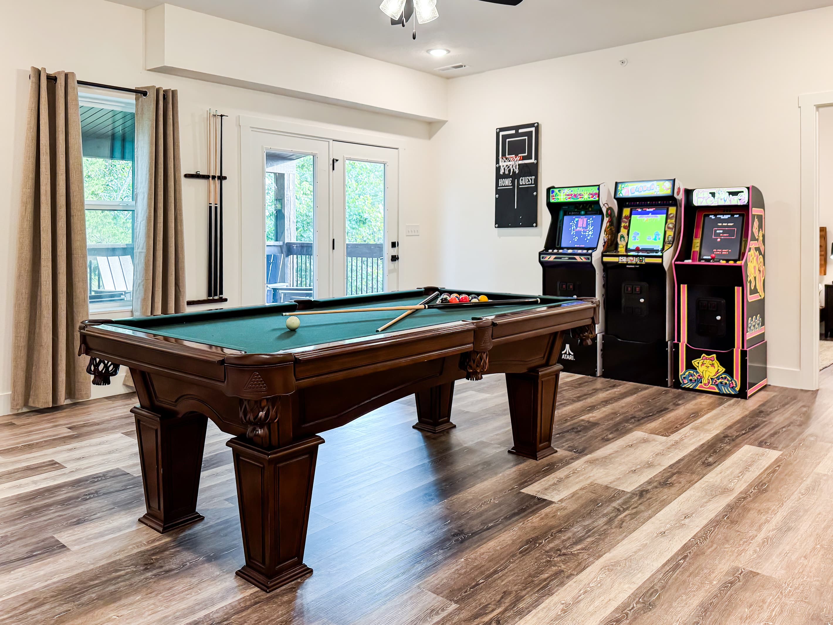 Game room for the whole family to enjoy