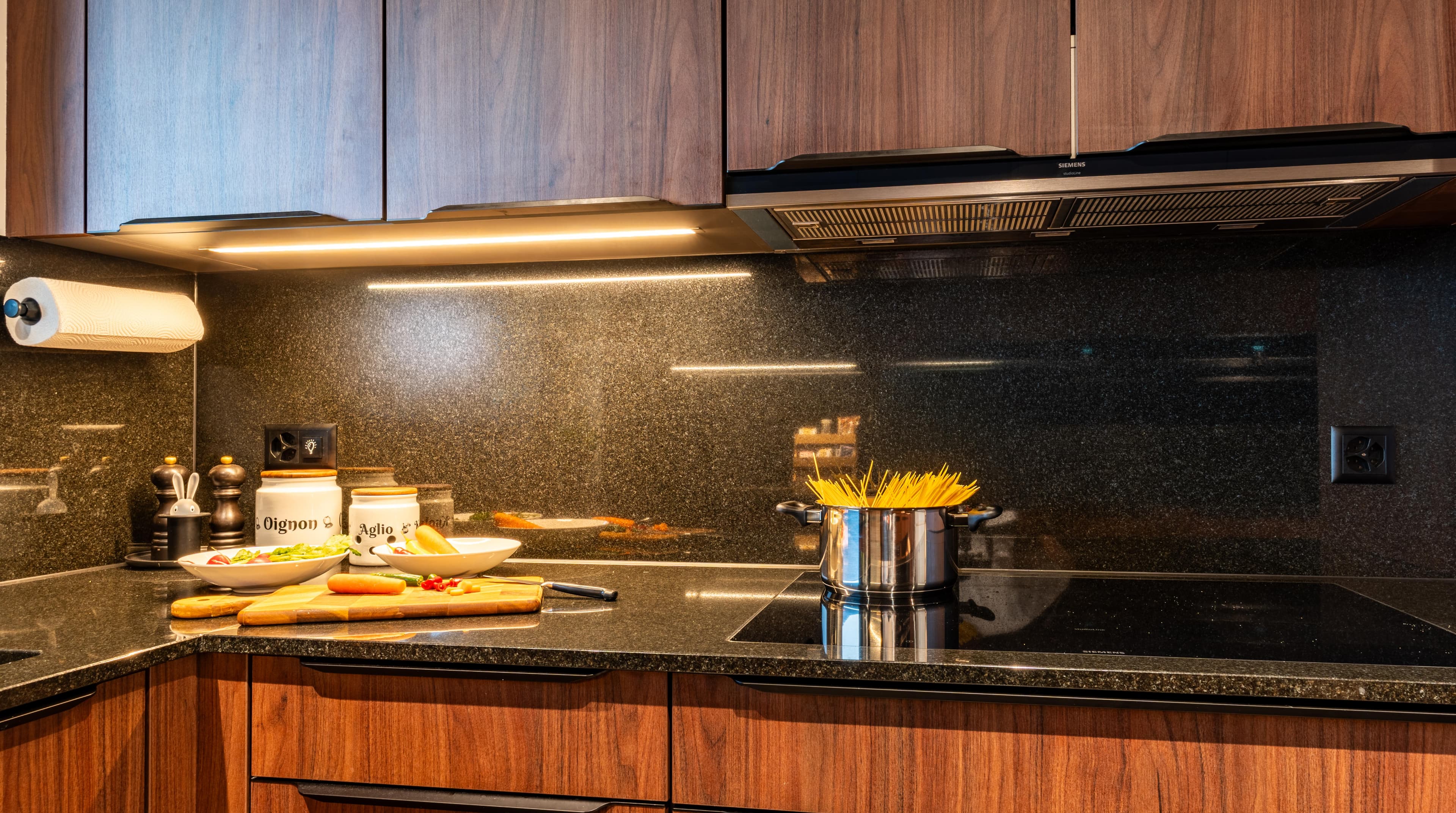 Villa tauris kitchen induction cooktop