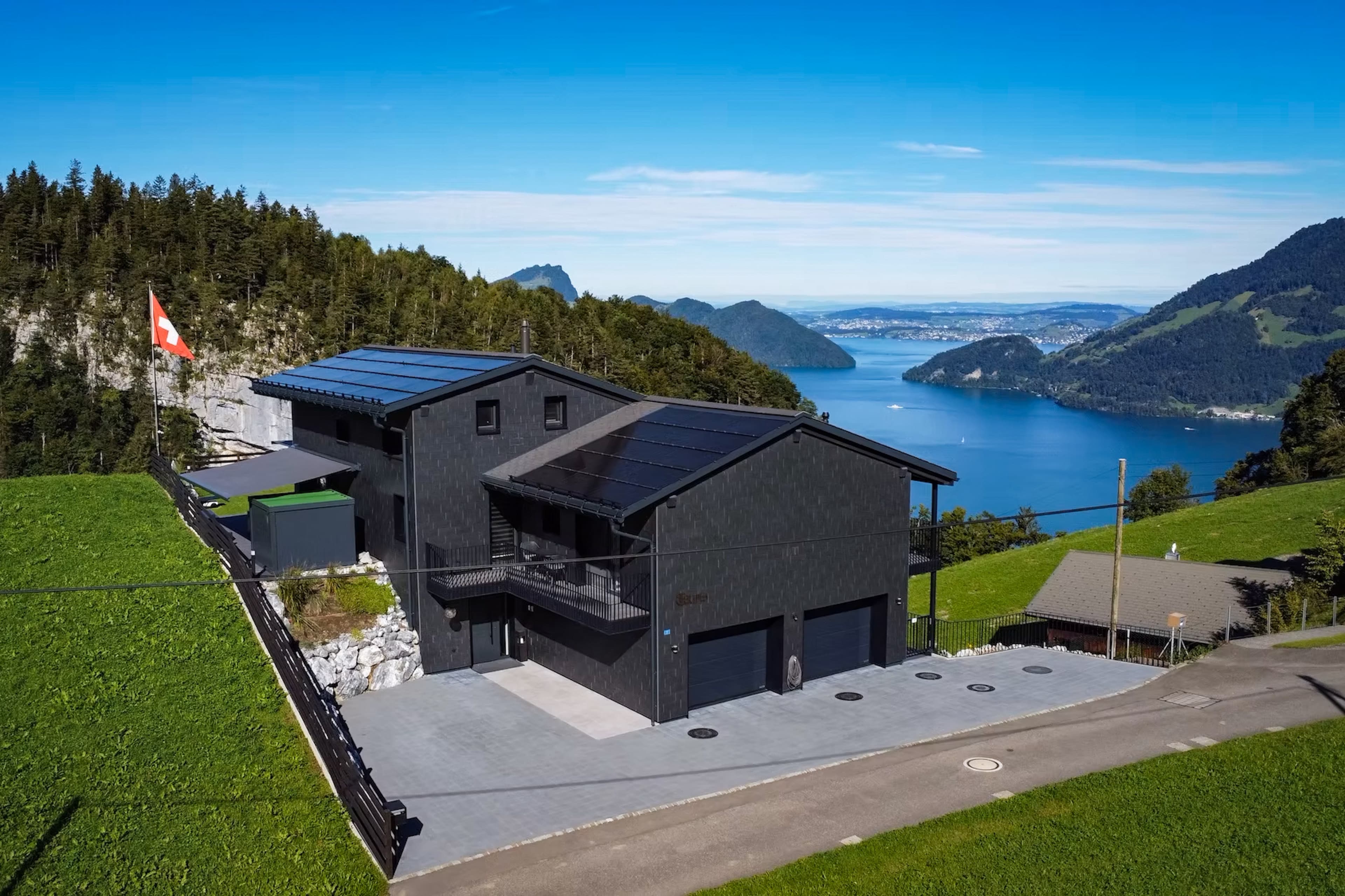Villa tauris exterior lake lucerne view