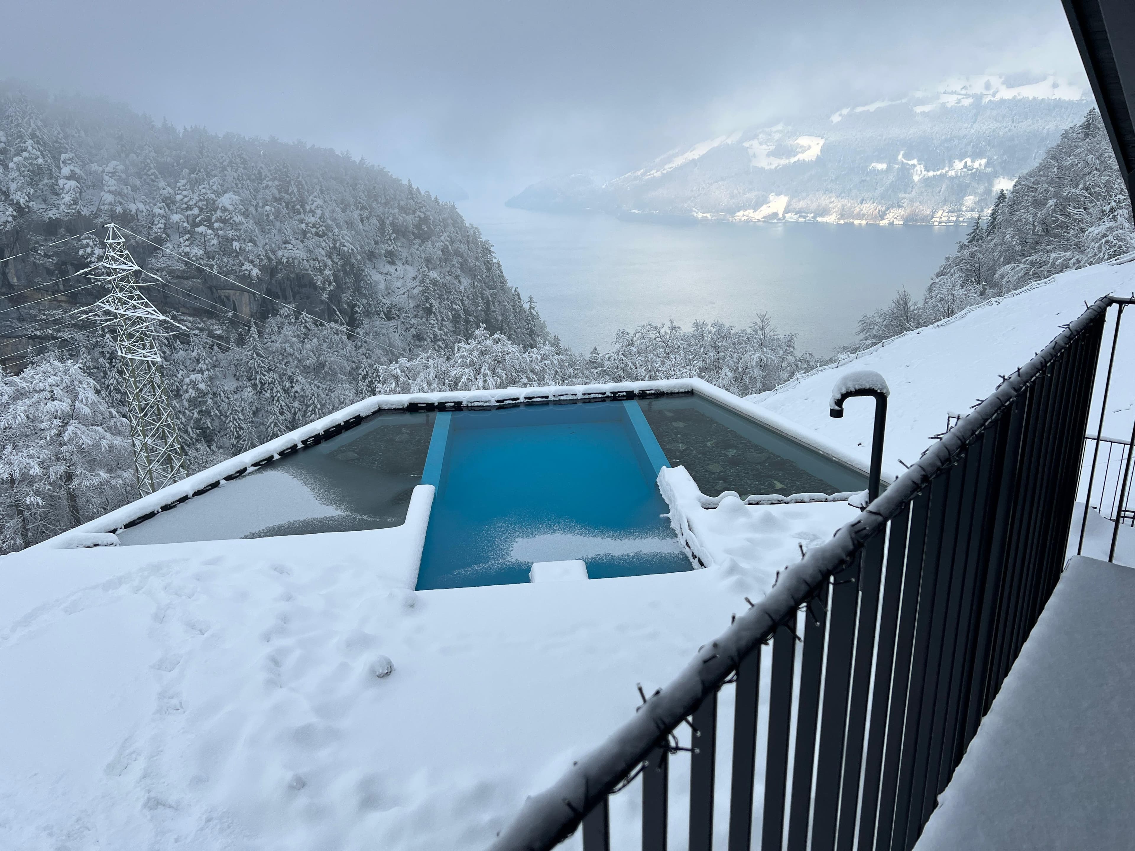 Villa tauris private spa 05 natural pool winter